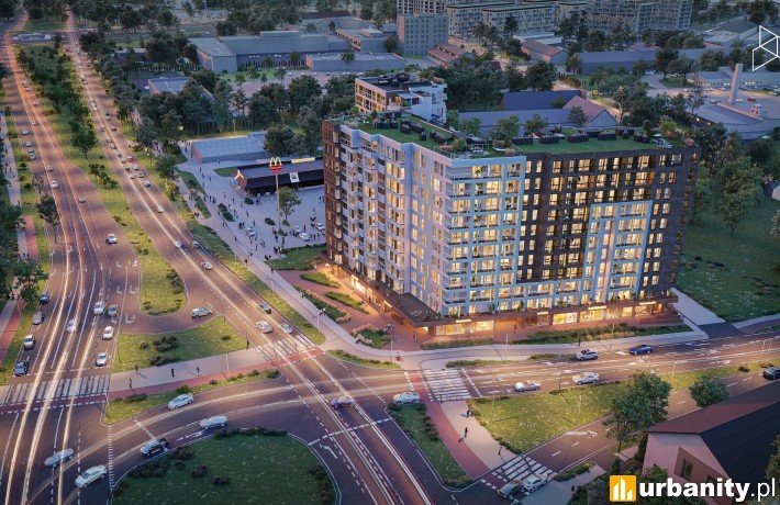 Luxury Point w Kielcach, wizualuzacja, wiz. Tera Group