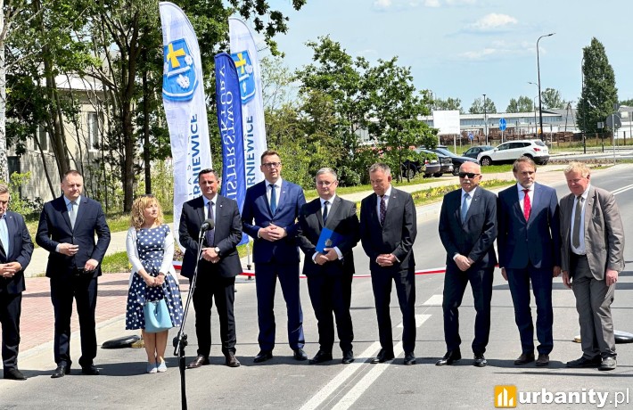 Uroczyste otwarcie obwodnicy Skierniewic, fot. Skanska