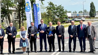Uroczyste otwarcie obwodnicy Skierniewic, fot. Skanska