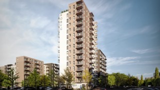 14-piętrowy budynek mieszkalny - pierwsza inwestycja Robyg w Poznaniu