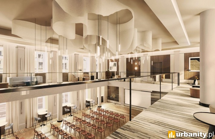 AC Hotel Warsaw Port Praski, wiz. materiały inwestora