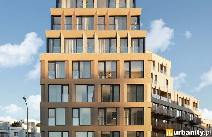 Projekt inwestycji Apartamenty Esencja w Poznaniu, wiz. materiały dewelopera