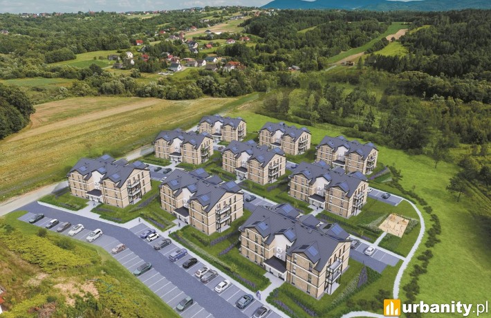Apartamenty na Wzgórzach w Zawadzie, wiz. materiały dewelopera