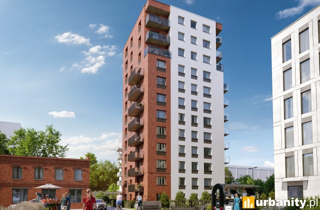 Apartamenty nad Oławką we Wrocławiu, wizualizacja, wiz. materiały dewelopera