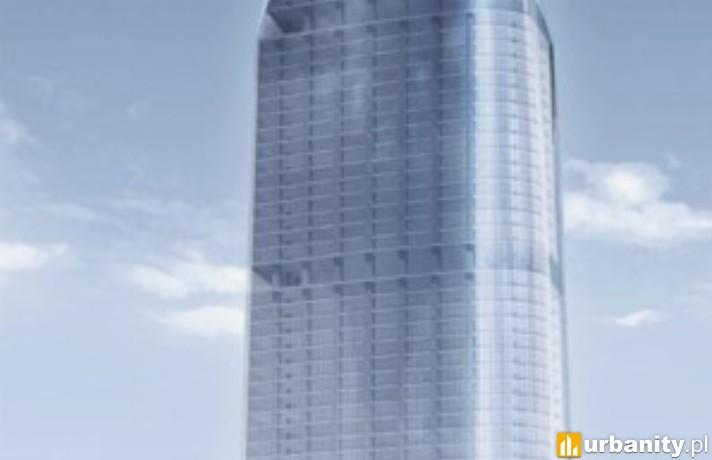 Wizualizacja wieżowca od Chmielna Development