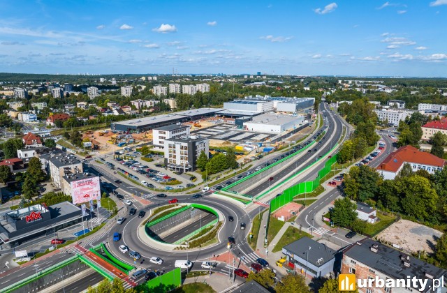 Budowa Fabryki Park w Katowicach, wrzesień 2023 r., fot. TDJ Estate
