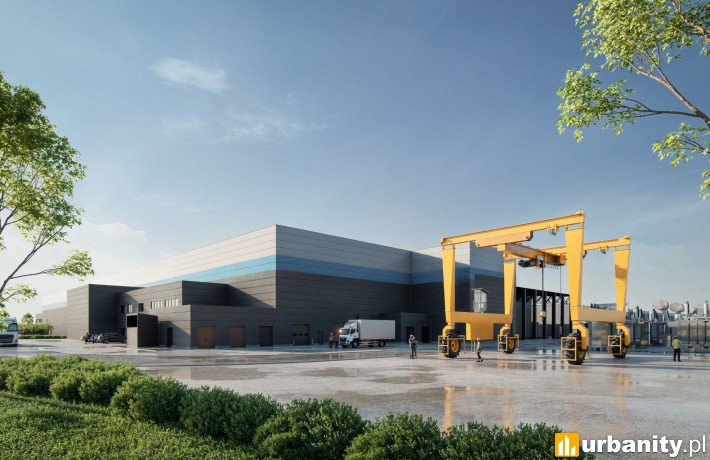 Rusza budowa nowej fabryki transformatorów w Łodzi, wiz. materiały inwestora