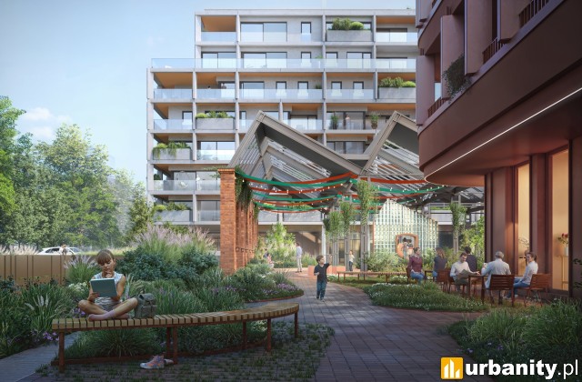 Projekt inwestycji Luxfera w Łodzi, wiz. Design Lab Group