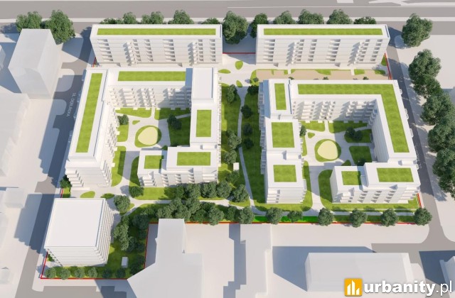 Grochowska 23/31 - koncepcja inwestycji, wiz. materiały dewelopera