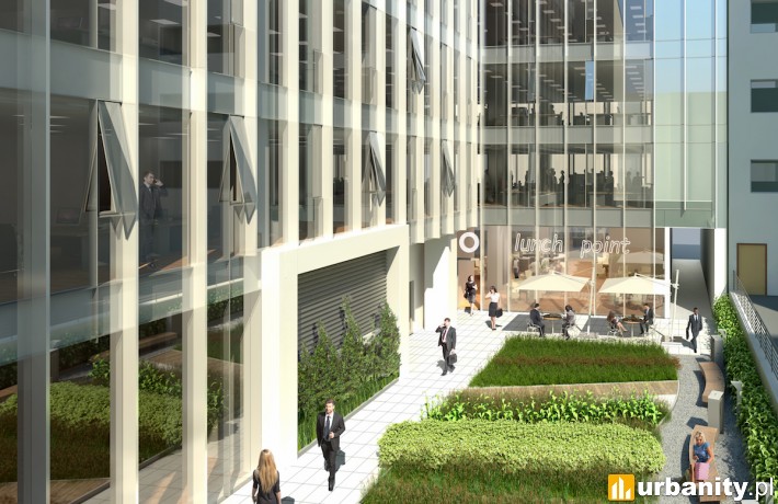 Patio biurowca Metropoint Office