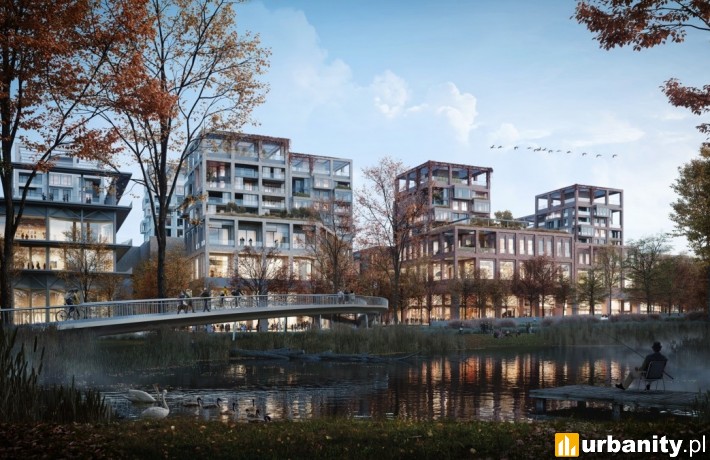 Nowy Wełnowiec w Katowicach - wizualizacja