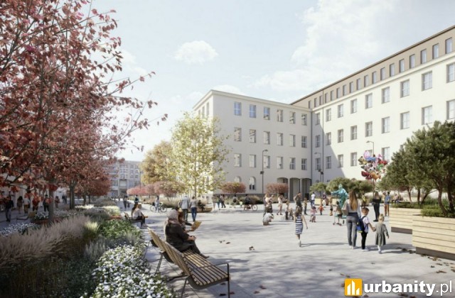 Projekt przebudowy pasażu Schillera, fot. materiały prasowe