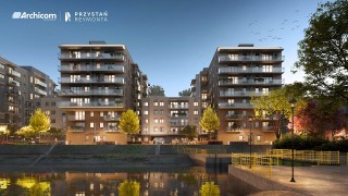 Przystań Reymonta we Wrocławiu, wizualizacja, wiz. materiały dewelopera