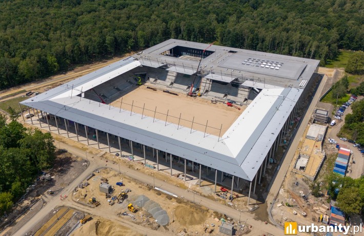 Budowa nowego stadionu i hali w Katowicach, fot. katowice.eu