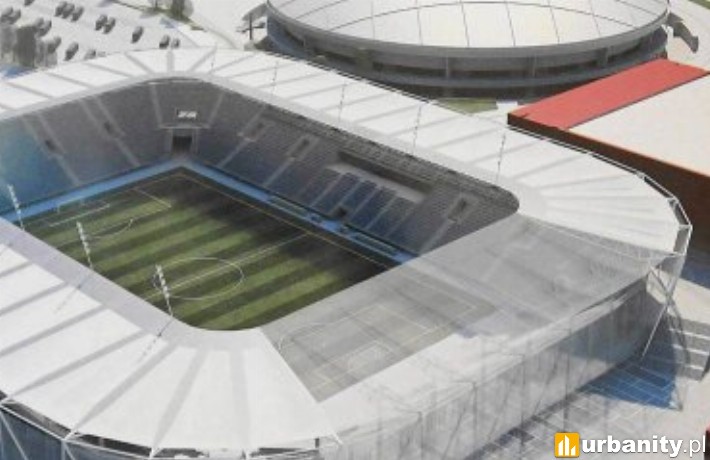 Projekt stadionu miejskiego w Łodzi