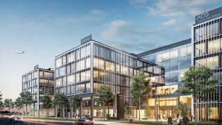 Pierwsza wiecha w kompleksie Airport City Gdańsk przy Porcie Lotnicznym