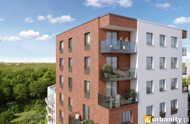 Apartamenty nad Oławką we Wrocławiu, wizualizacja, wiz. materiały dewelopera