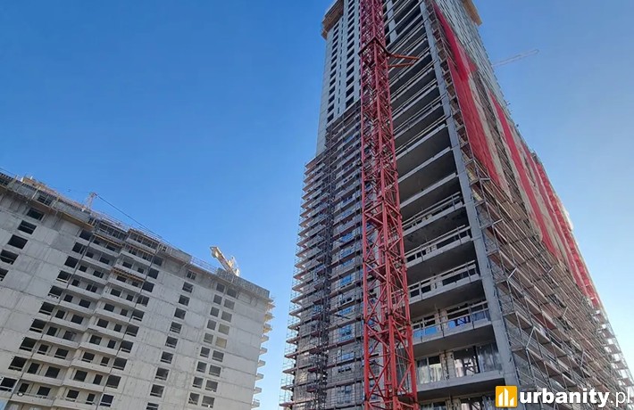 Tak obecnie wygląda budowa II etapu Atal Sky+, fot. Atal