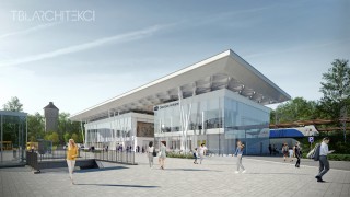 Nowy dworzec w Koszalinie, wizualizacja, fot. PKP S.A.