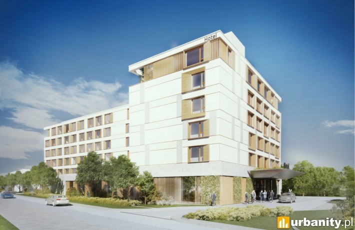 Hotel z dwiema markami - ibis Styles i greet - wizualizacja