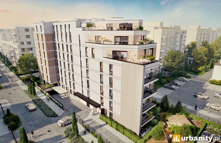 Osiedle Motiff na warszawskim ursusie, wiz. Spravia