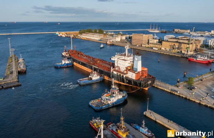 Port Gdynia uruchamia obrotnicę dla gigantów. Nowy akwen gotowy na statki 400-metrowe