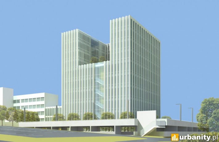 Wizualizacja nowej siedziby Sądu Rejonowego Katowice-Wschód