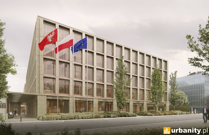 Nowe gmachy Sejmiku i Sądu Apelacyjnego w ścisłym centrum Warszawy. Jest wykonawca inwestycji