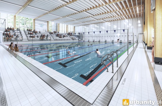 Szczeciński Dom Sportu do przebudowy, wiz. Dedeco