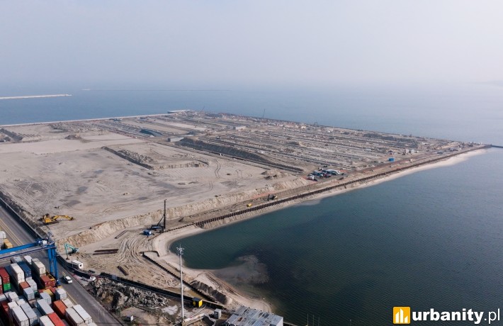 Polska powiększyła się o 36 ha, fot. Port Gdańsk