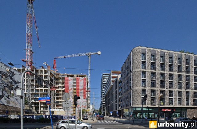 The Upper House we Wrocławiu, postęp prac sierpień 2024 r., fot. alsen strasse 67