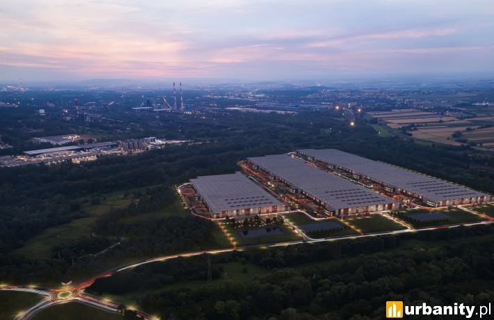 7R Hub Nowa Huta, projekt inwestycji, wiz. materiały inwestora
