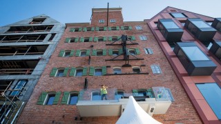 Immobel i Multibud świętują wiechę na Wyspie Spichrzów