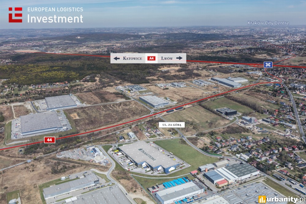 Pod Krakowem powstanie centrum logistyczne European Logistics Investment