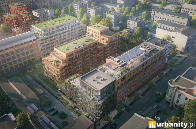 Projekt inwestycji Luxfera w Łodzi, wiz. Design Lab Group