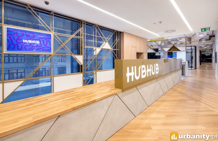 Przestrzeń coworkingowa HubHub