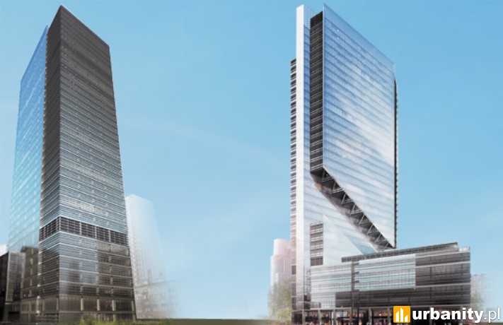 Pierwotna koncepcja wieżowca Liberty Tower