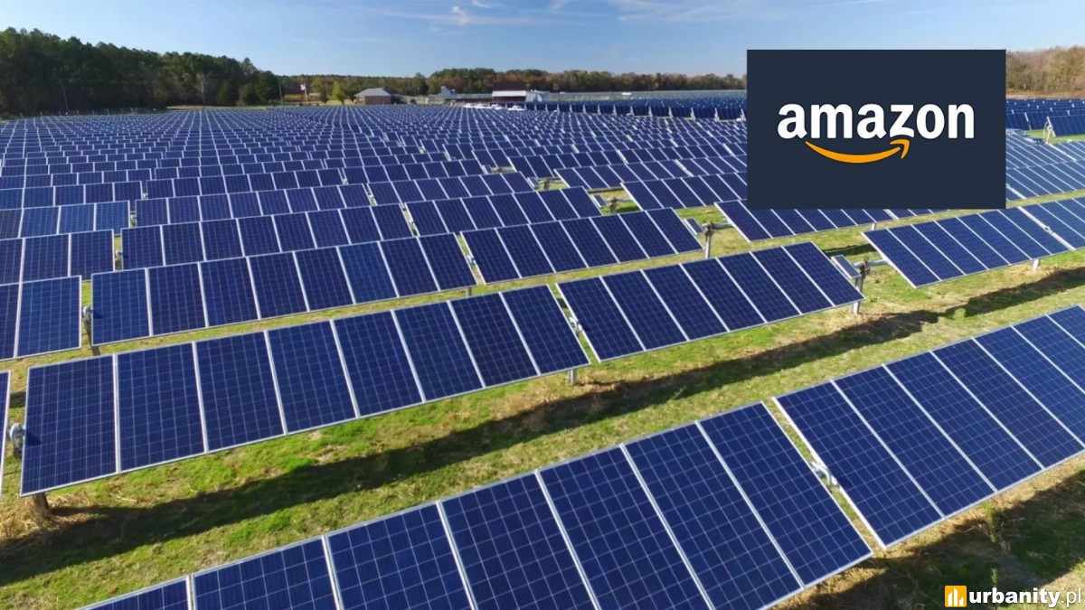 Amazon produkuje już energię słoneczną ze swojej pierwszej w Polsce farmy fotowoltaicznej