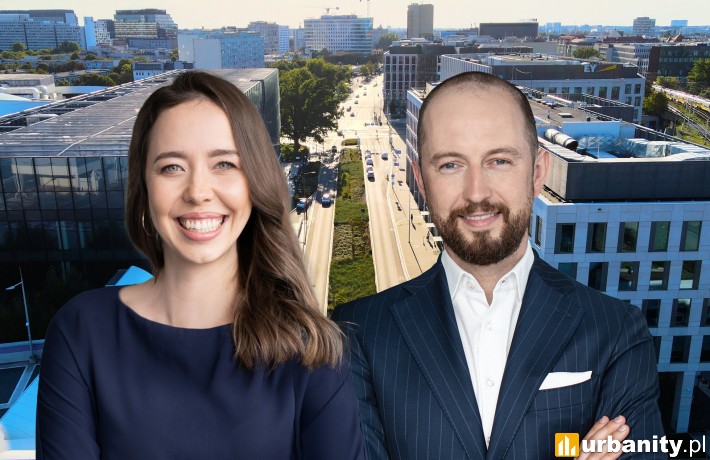 Anna Domańska i Karol Wyka z Newmark Polska, fot. mat. prasowe