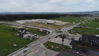 Niedokończona galeria handlowa Color Park w Nowym Targu, fot. materiały prasowe