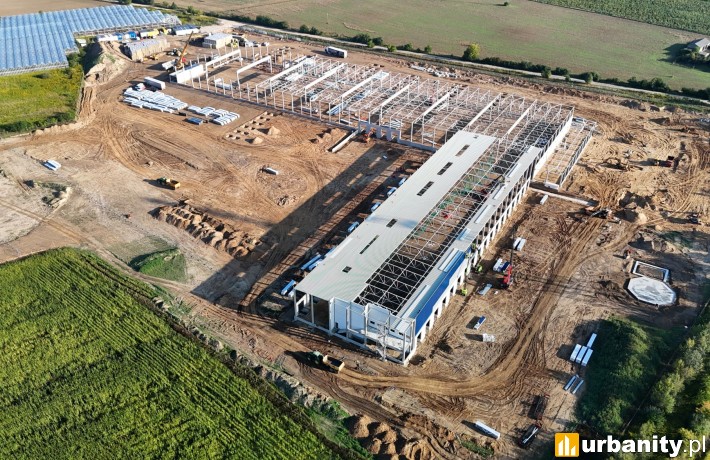 InPost głównym najemcą nowego parku pod Toruniem, fot. Harden Construction