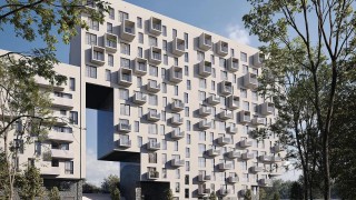 Projekt inwestycji Kosmos na Nowych Żernikach, wiz. Marvipol