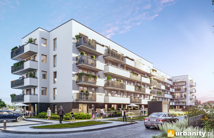 Wizualizacja Miasteczka Nova Ochota etap 6