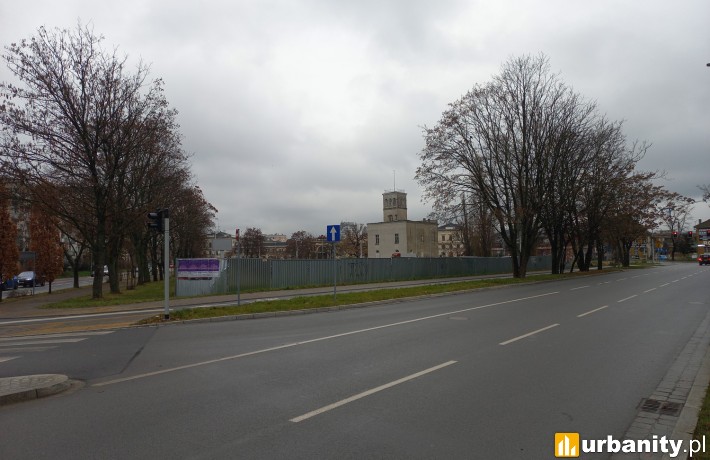 Zdjęcie działki przy Orląt Lwowskich z 2022 roku, fot. alsen strasse 67