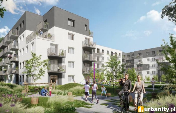 Osiedle Stacja 3.0 we Wrocławiu - wizualizacja