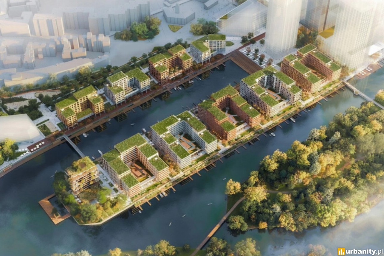 Nowa dzielnica nad wodą na Pradze. Warszawa zgodziła się na realizację projektu Doki