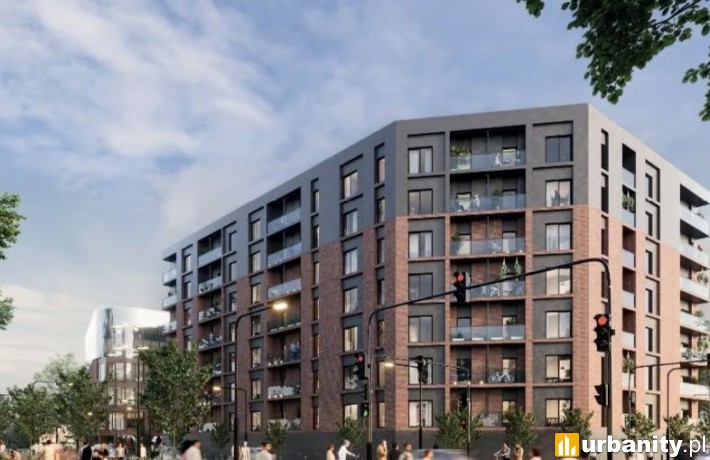 Quorum E we Wrocławiu, wizualizacja, wiz. materiały inwestora