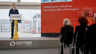 Oficjalnie zakończono rozbudowę Terminala LNG w Świnoujściu, fot. MI