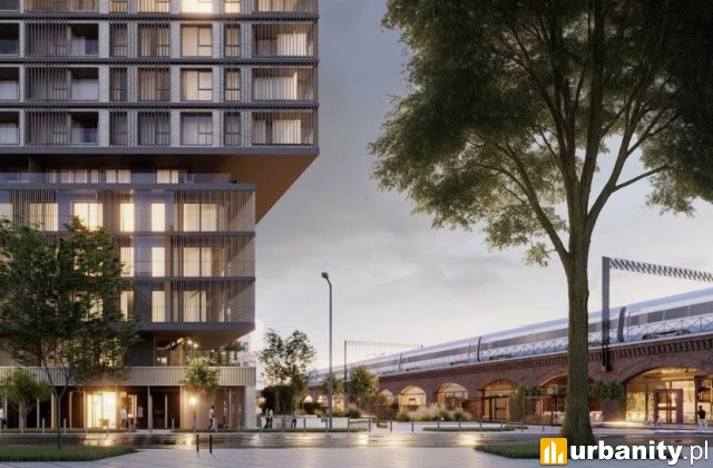 Koncepcja inwestycji przy ulicy Zielińskiego 6 we Wrocławiu, wiz. materiały inwestora