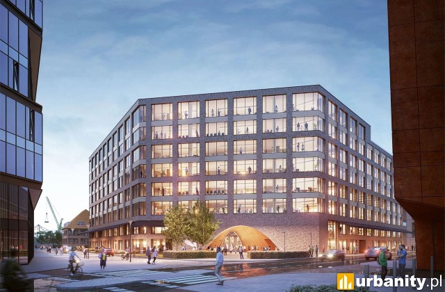 Projekt inwestycji Żurawie w Gdańsku, fot. YIT